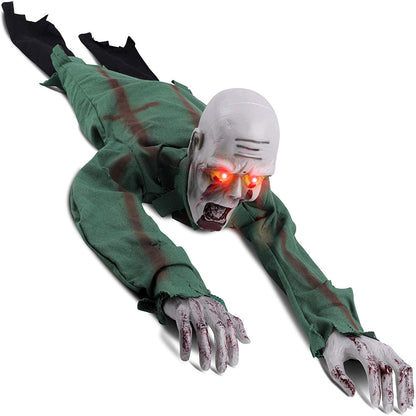 Voice Control Luminous Crawling Ghost Halloween Prop