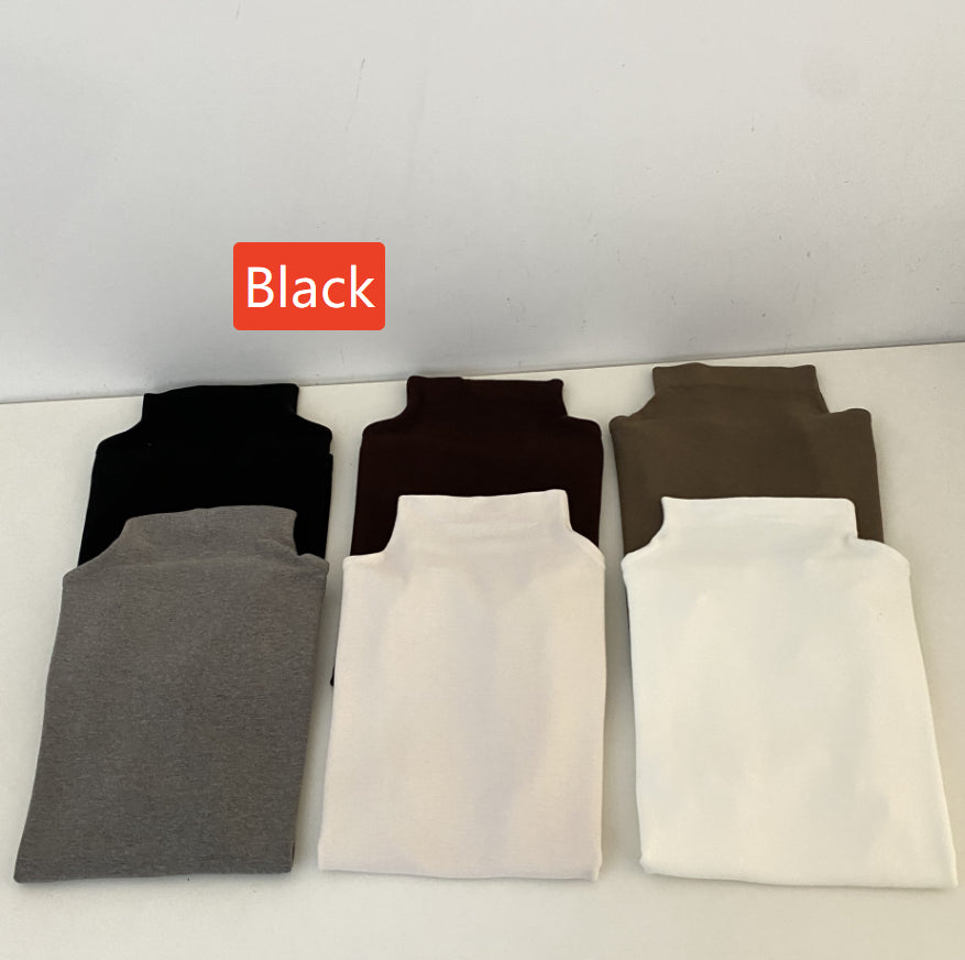 Button-down fitted pure cotton women's T-shirt