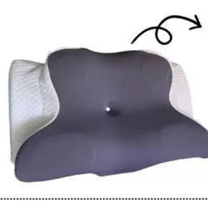 Butterfly-shaped ergonomic pillow