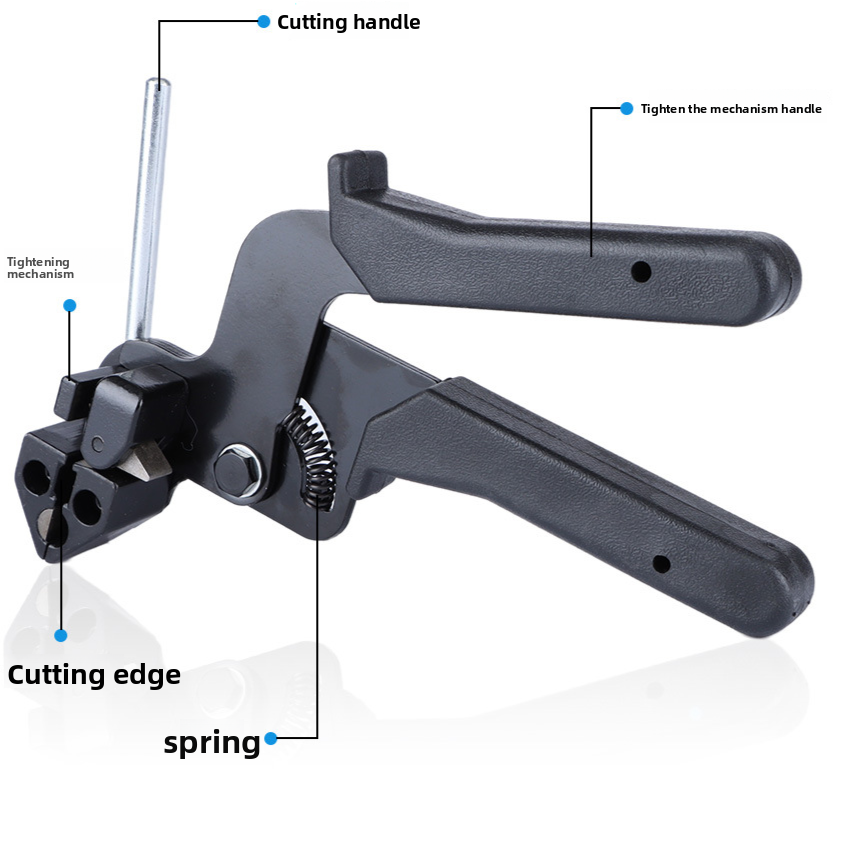 Self-locking Ribbon Clamp Tool