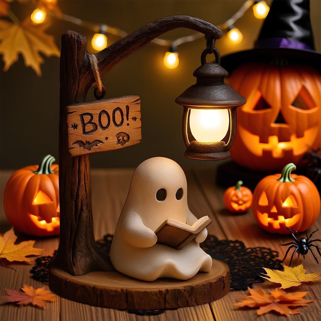 Halloween ghostly ghostly figurine
