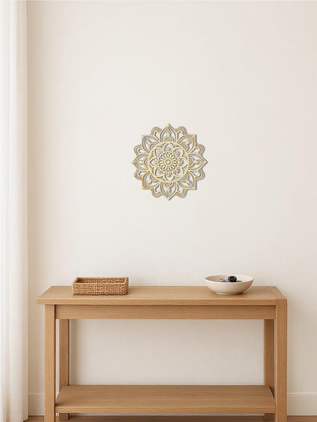 Moroccan Metal Mandala Wall Art Decor