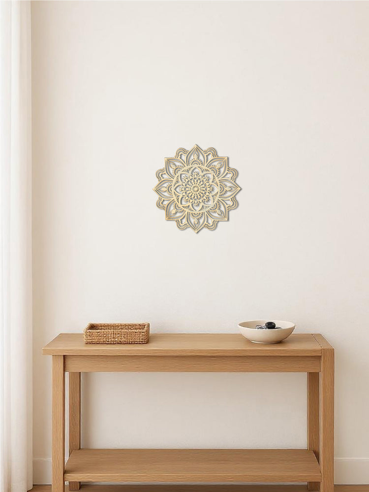 Moroccan Metal Mandala Wall Art Decor