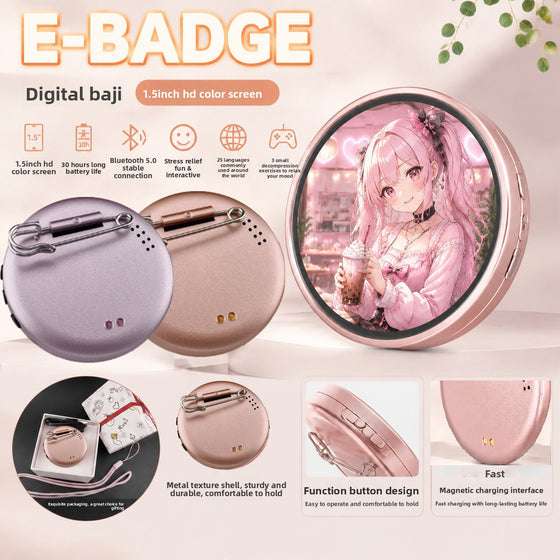 Bluetooth Electronic Badge with Dynamic Display product image 1