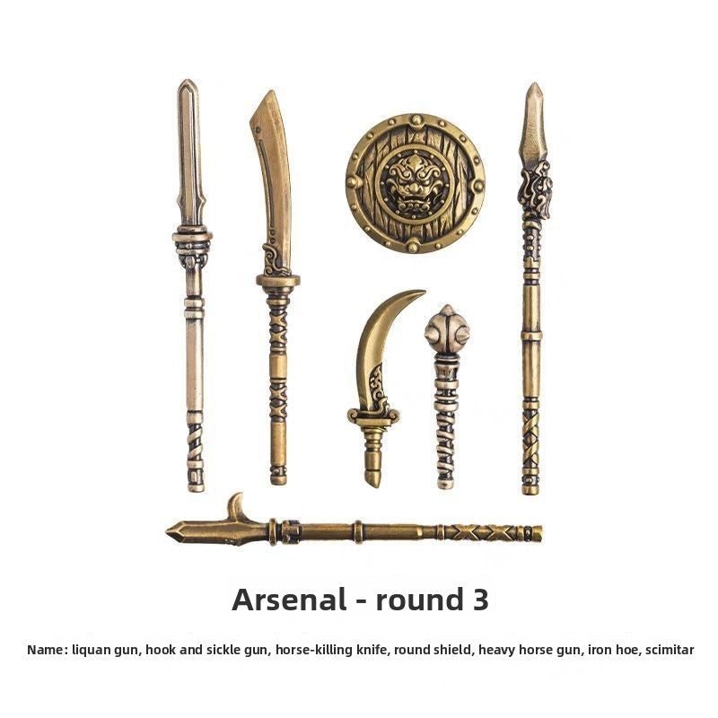 Terracotta Warrior Weapon Miniatures in Cast Copper, additional photo 1