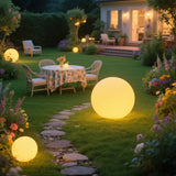 LED Illuminated Garden Sphere Light