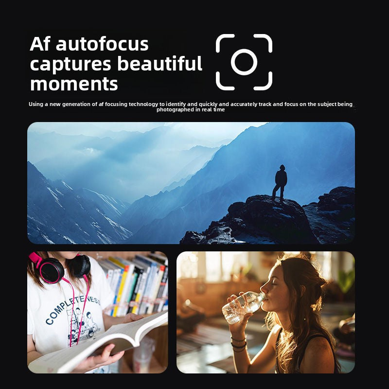 High-pixel dual-lens portable digital camera