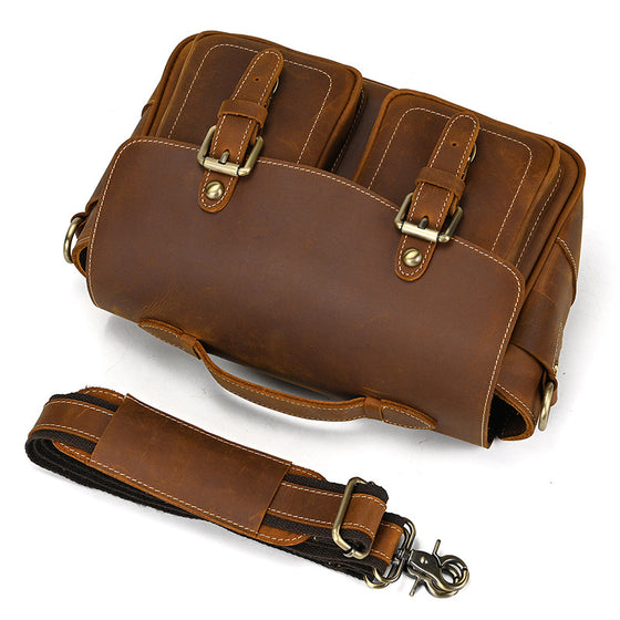 Genuine Leather Retro Camera Bag Action Cameras product image 5