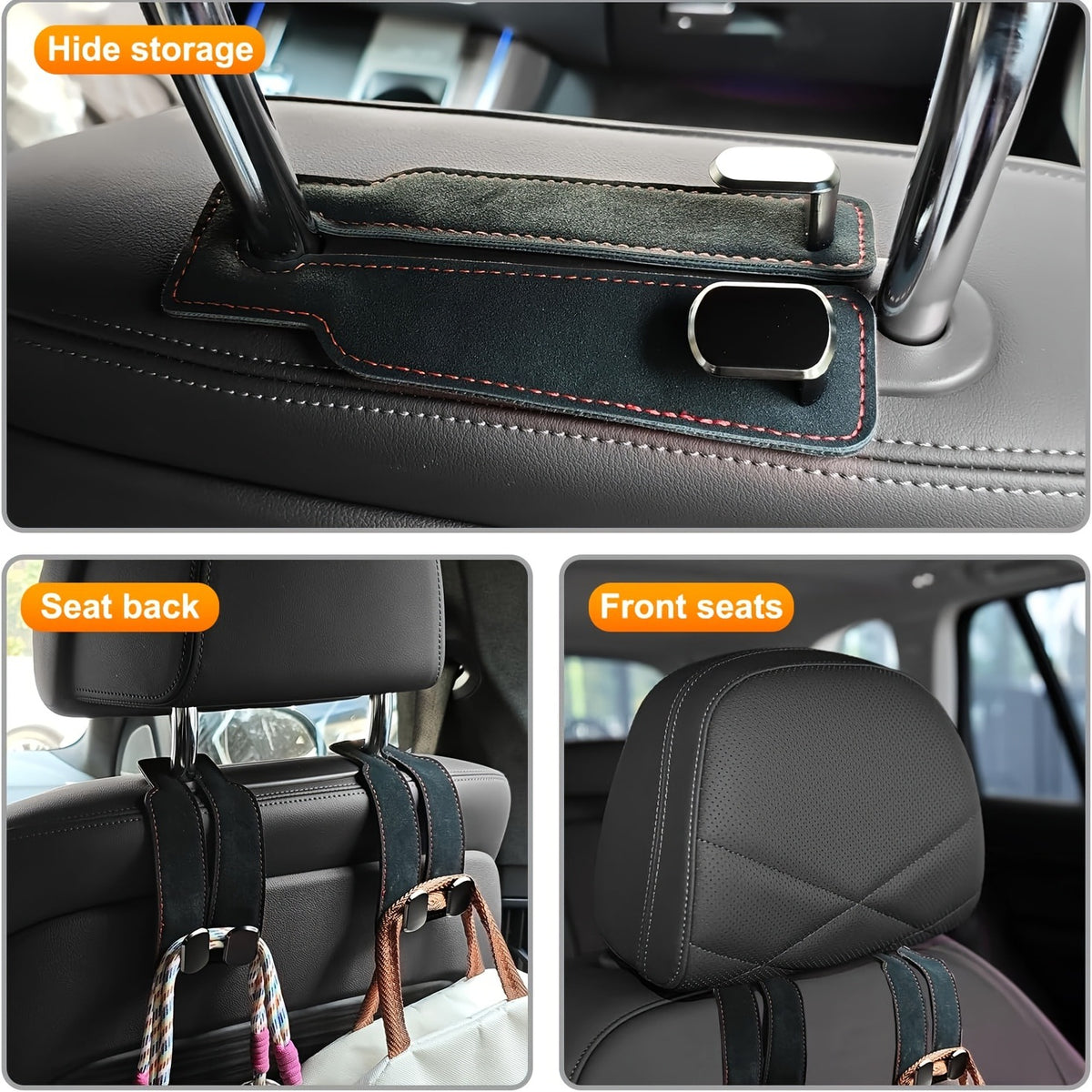 Car Seat Back Hook Organizer