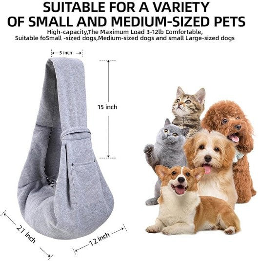 Pet Messenger Bag Cat Bag Dog Outgoing Bag Portable Pet Backpack