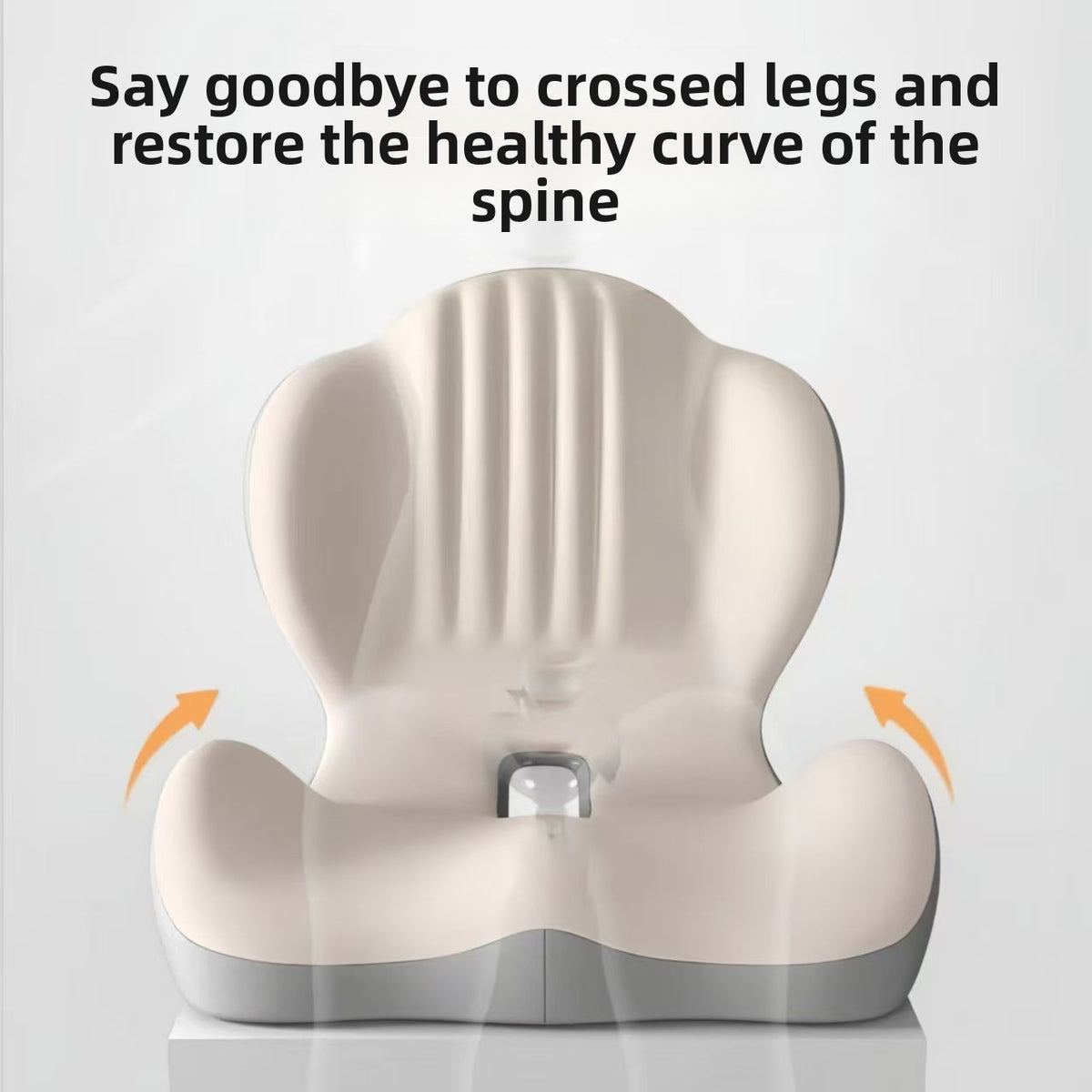 Seat cushion and backrest integrated together