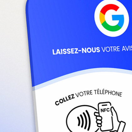 Acrylic NFC Review Table Card