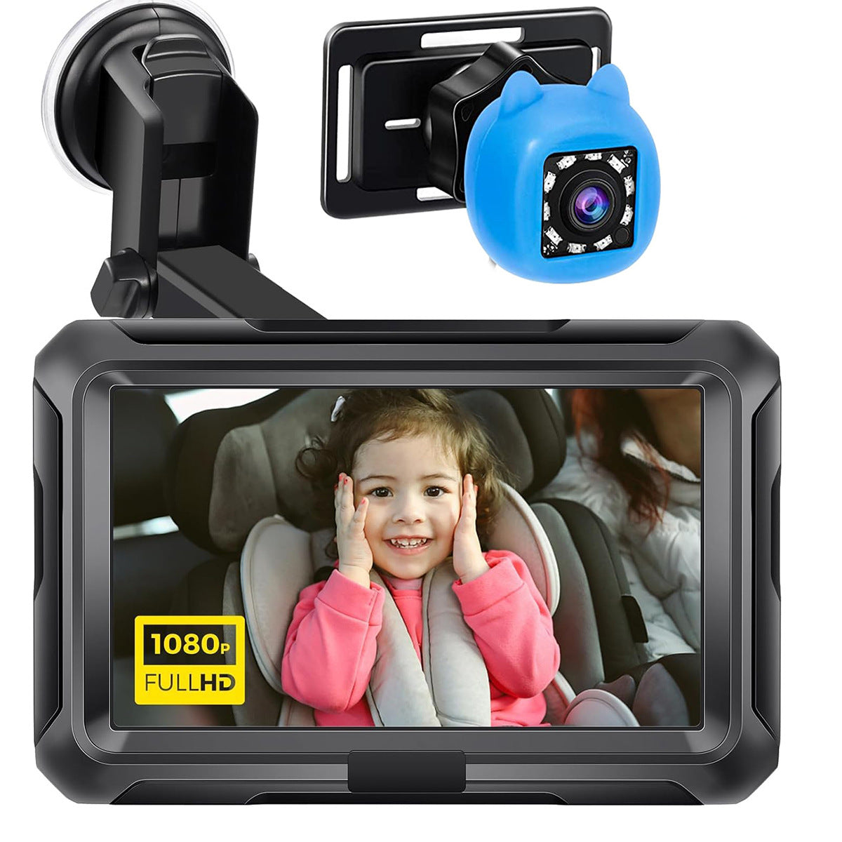 4.3 Inch HD Car Baby Monitor with Night Vision