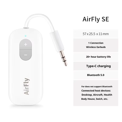 AirFly Pro 2 Bluetooth audio transmitter dongle