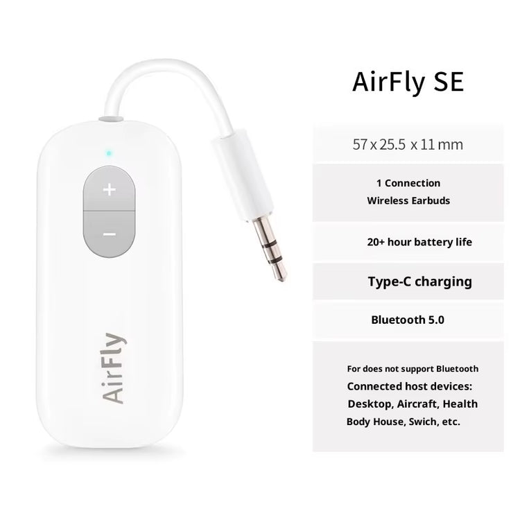 AirFly Pro 2 Bluetooth audio transmitter dongle