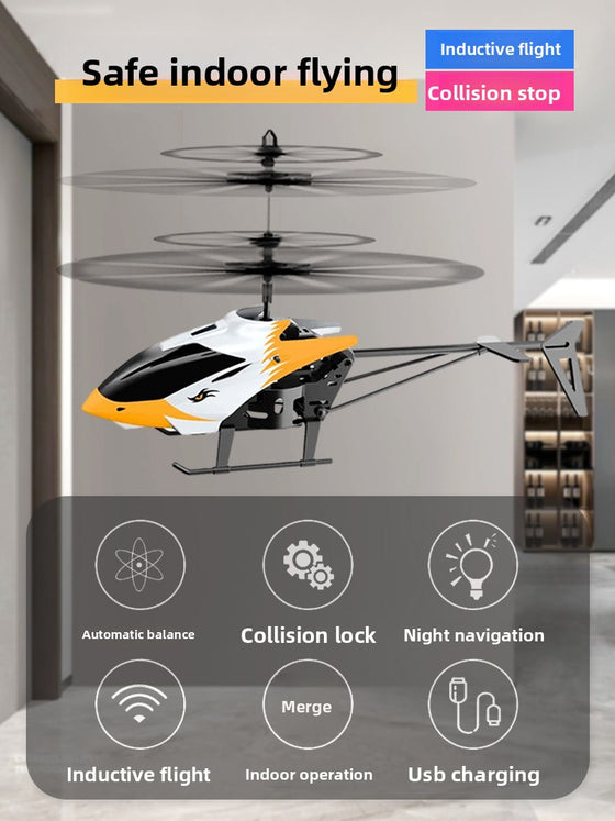 Remote Control Helicopter Drone with Sensor Technology product image 2
