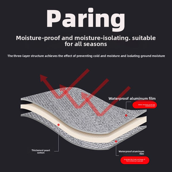 Thickened Double-Sided Aluminum Camping Mat with Storage Bag Camping Shelter & Sleep product image 3