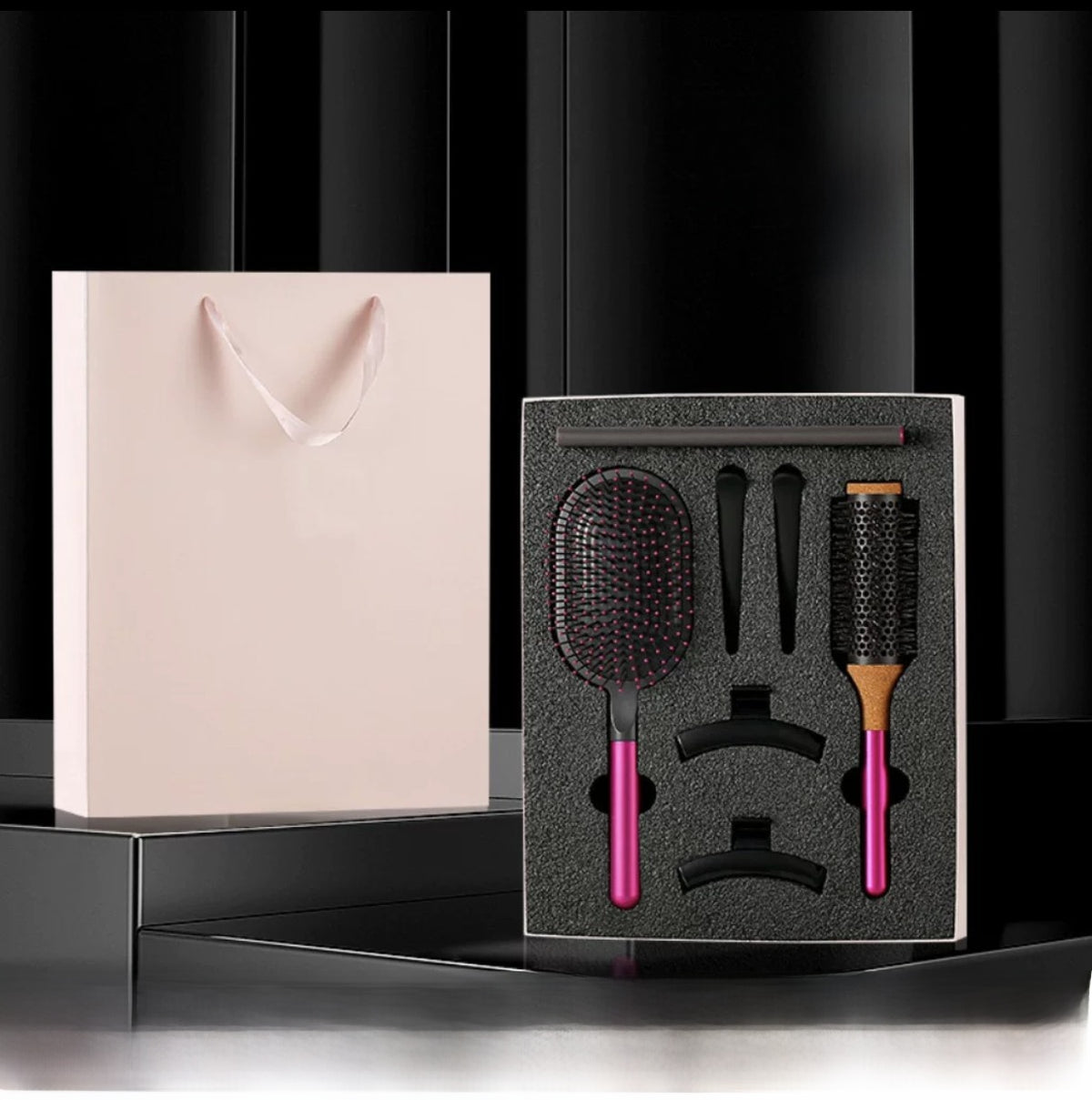 Air Cushion comb hairpin cylinder comb