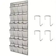24-Pocket Over-the-Door Shoe Organizer