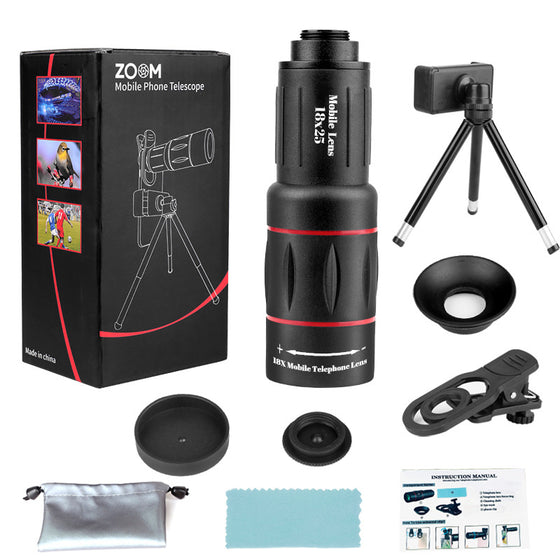 Mobile Phone Telephoto Lens Monocular Telescope Action Cameras product image 6