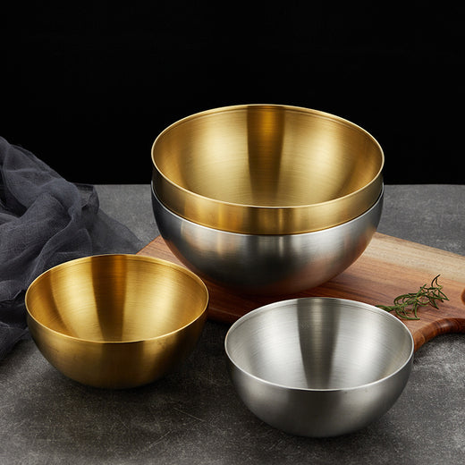 Stainless Steel Salad Bowl image 2