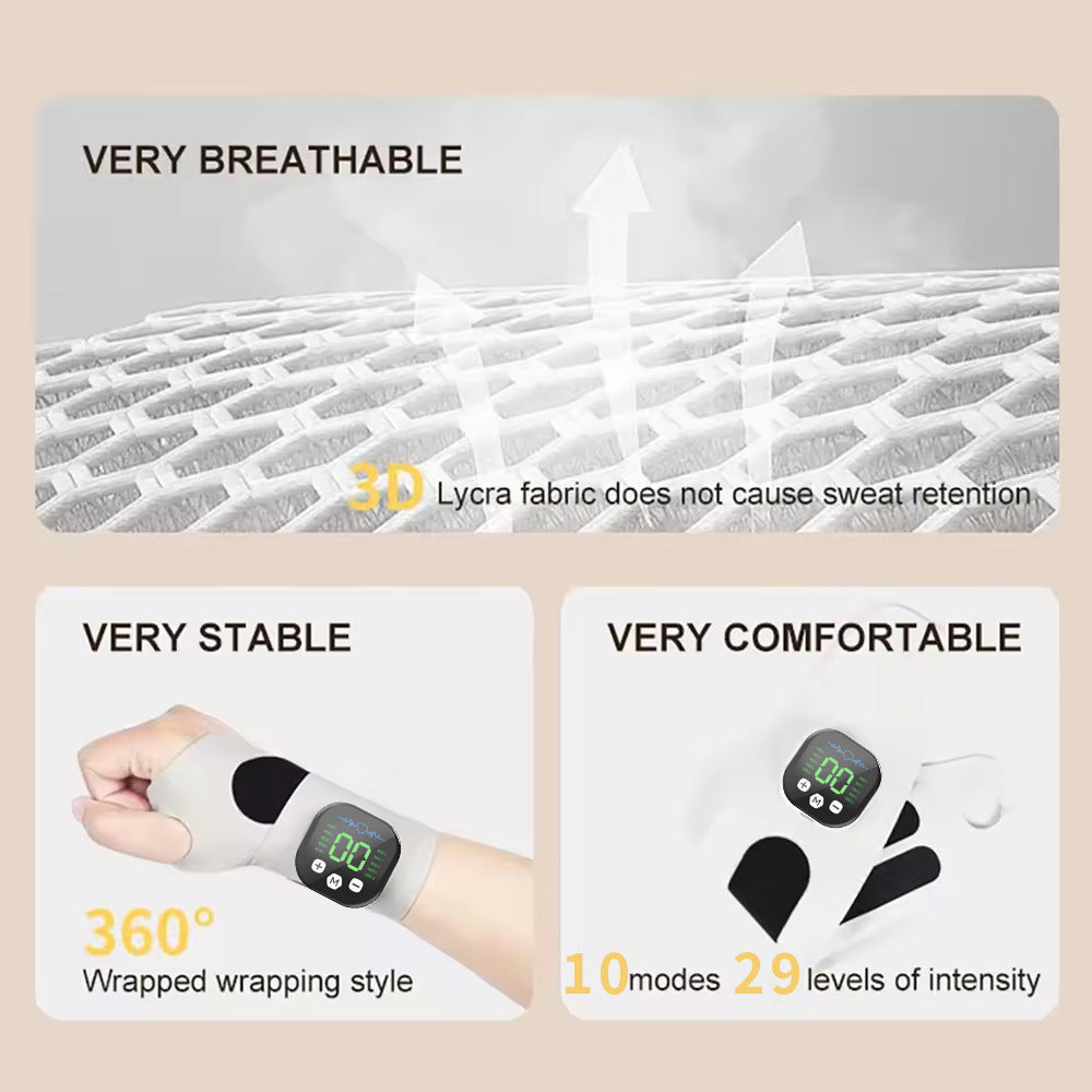 Adjustable EMS Pulse Wrist Massager