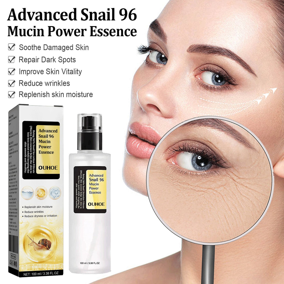 Snail Serum Collagen Facial Serum Original - Image 8