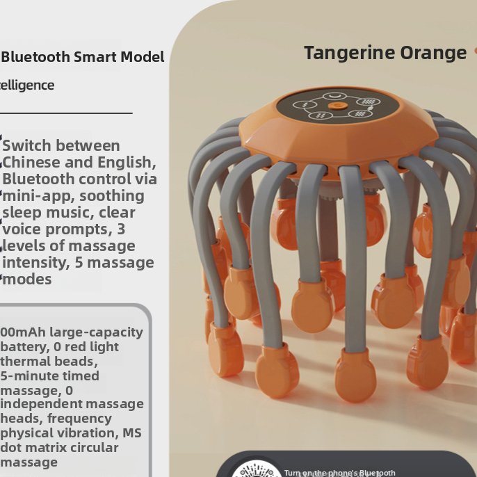 Electric Head Massager with Bluetooth and 20 Claws Health & Wellness product image 8