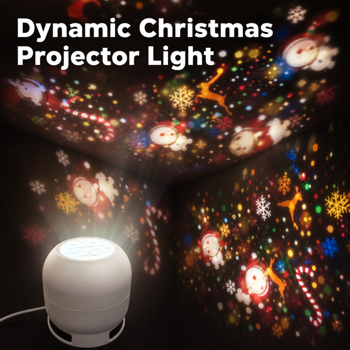 USB Rechargeable Atmosphere Projector Light