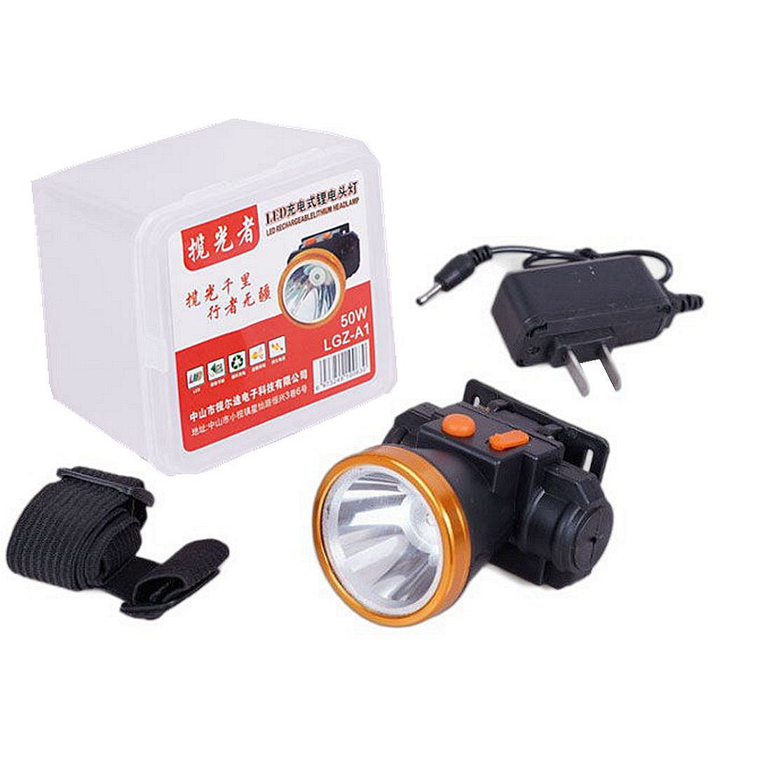 Rechargeable LED Headlamp with High Power Illumination