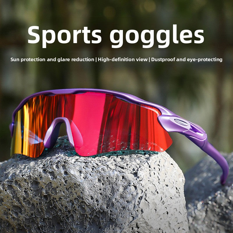 Sport Cycling Glasses with Interchangeable Lenses