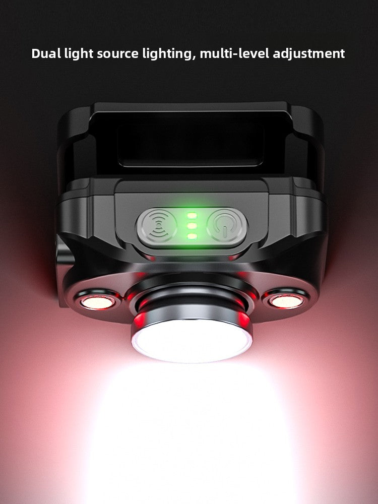 Outdoor Hiking Motion-Sensing Headlamp