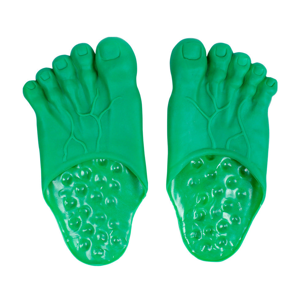 Halloween Bigfoot Novelty Slippers