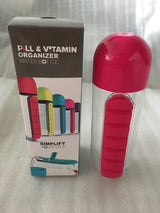 Convenient cup with a medicine container