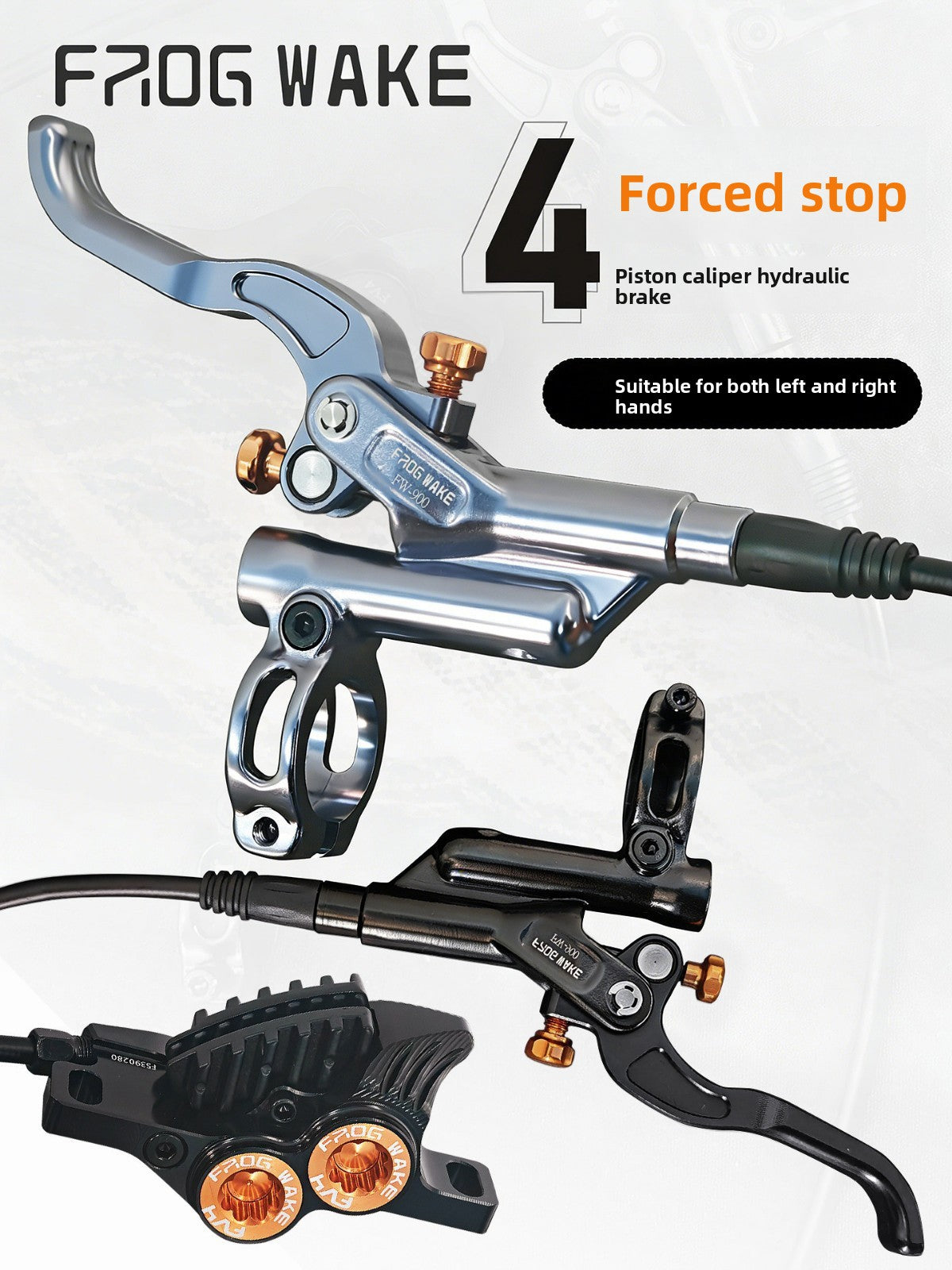 Frog Brake Fw9 Hydraulic Disc Brake Forged Brake Lever Fv Downhill
