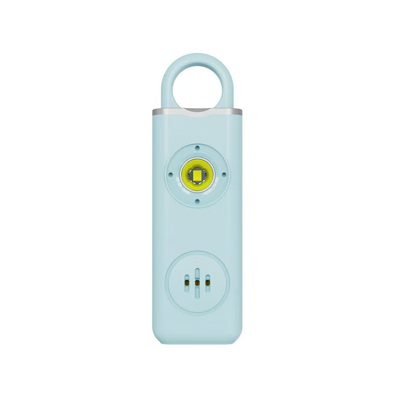 Rechargeable Personal Alarm Keychain with LED Light