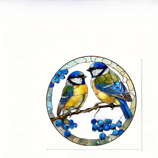 Tree of Life Acrylic Stained Glass Hanging Decoration