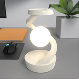 Lunar Glow desk lamp, gray colorway