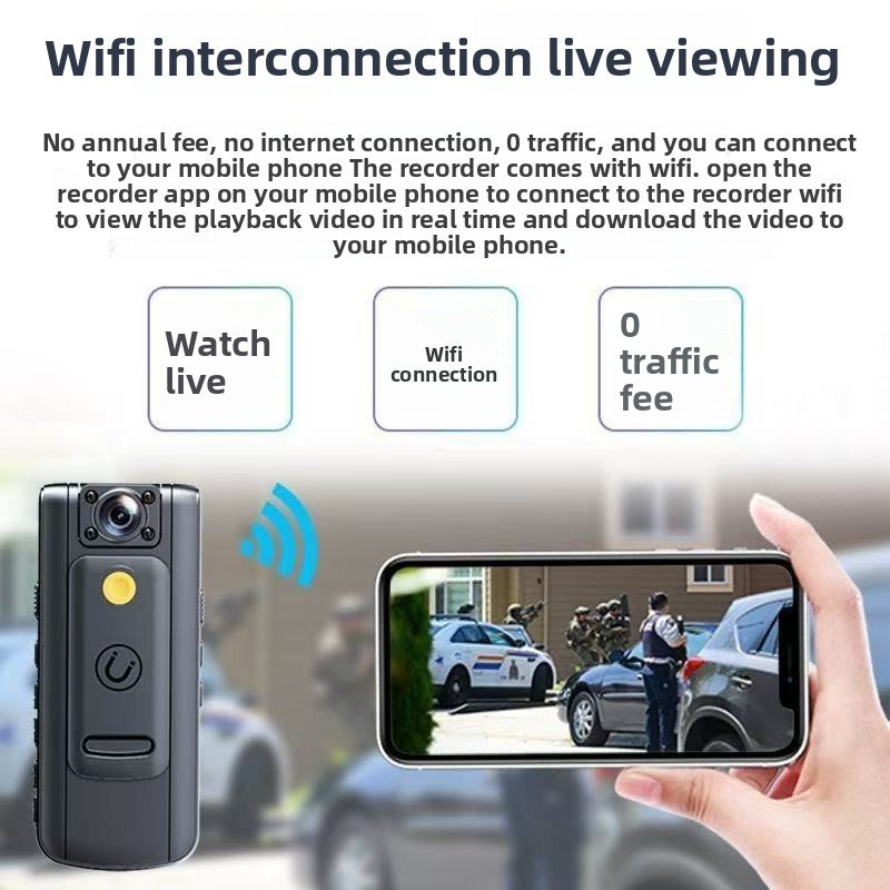 4K Night Vision WiFi Sports Action Camera