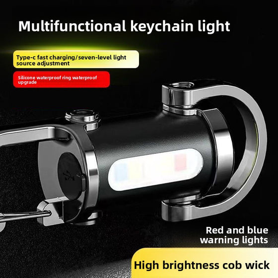 Multifunctional LED Keychain Light with Phone Charging Automotive & Powersports product image 1