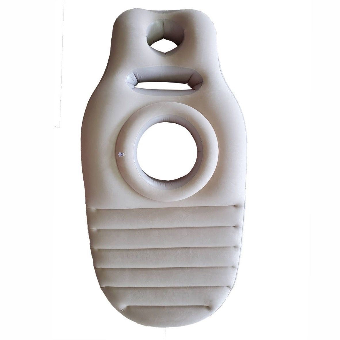 Inflatable Maternity Mat with Flocking Surface