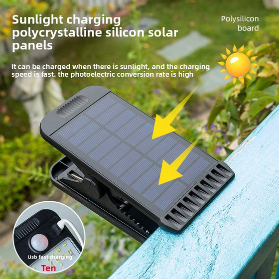 Solar Powered Motion Sensor Outdoor Wall Light Outdoor & Pond Lighting product image 3