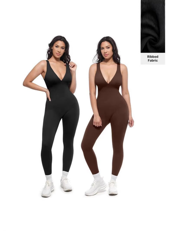 Womens Seamless Yoga Bodysuit product image 1
