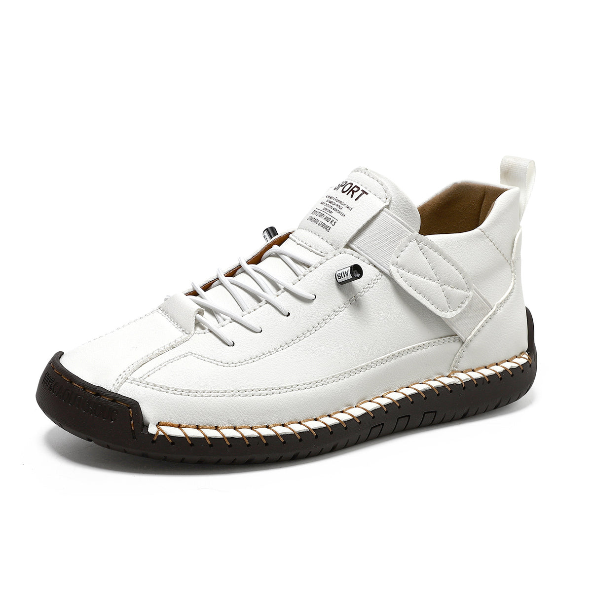 Handmade Stitched Unisex Flat Shoes Casual Martin Boots