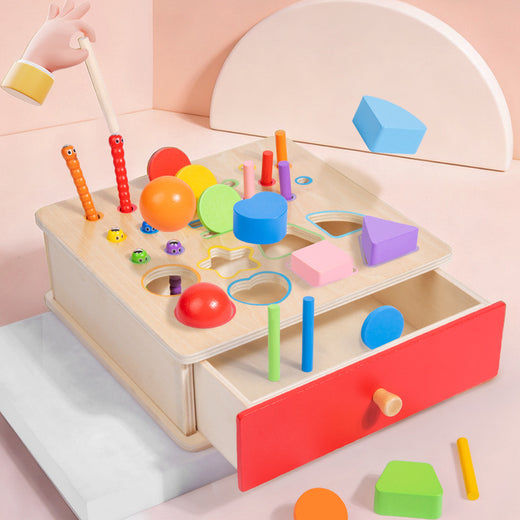 Montessori Shape Matching Coin Box Educational Toy product image 6
