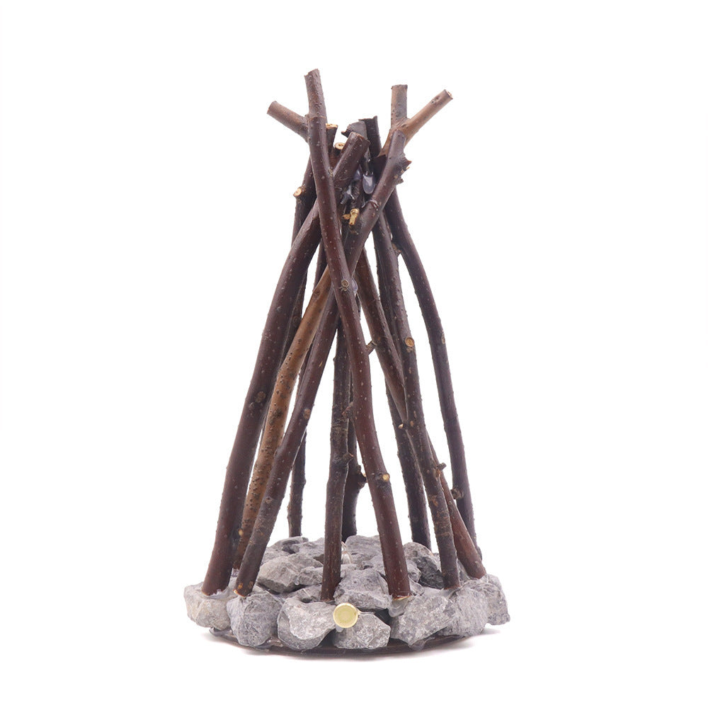 Handmade Branch Campfire LED Decorative Lamp