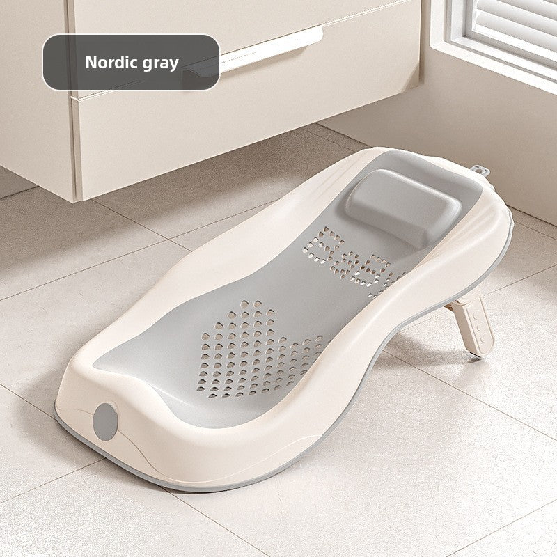 Temperature Sensing Baby Bathtub with Foldable Design product image 7