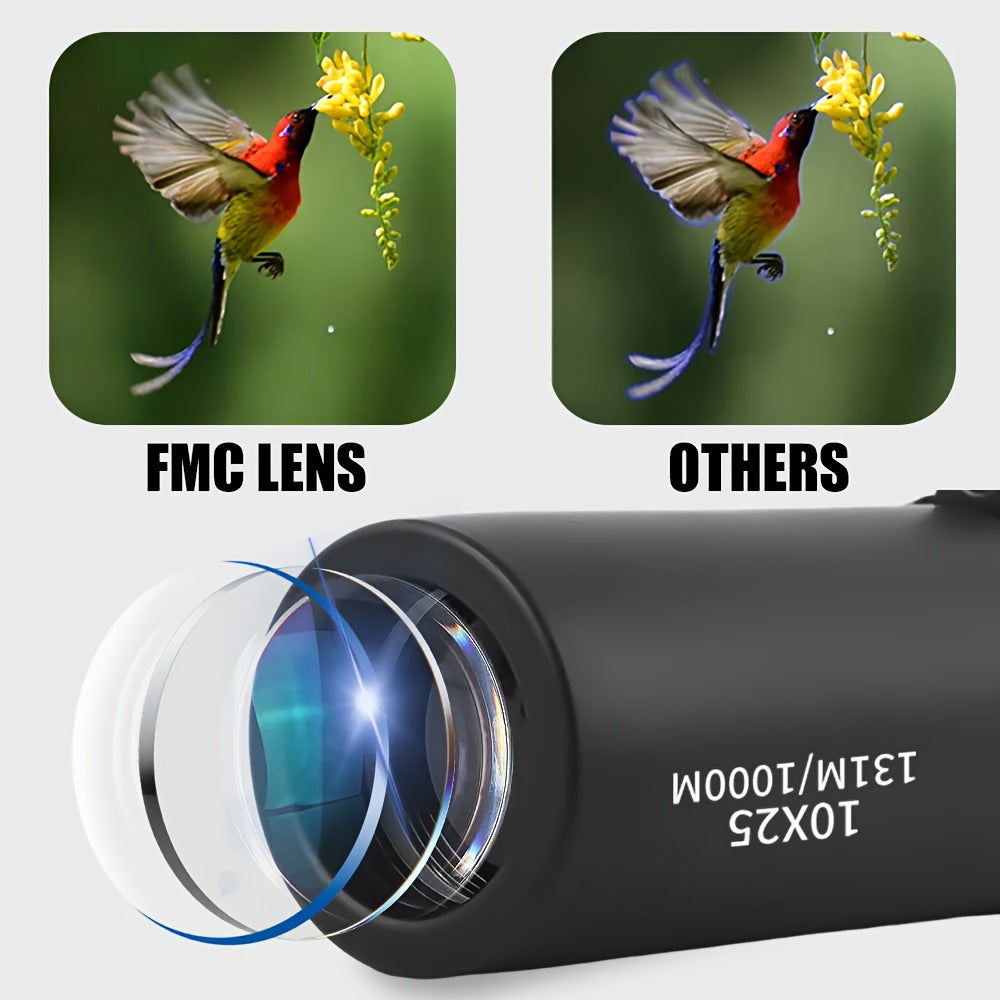 High Power Monocular Telescope with Phone Adapter
