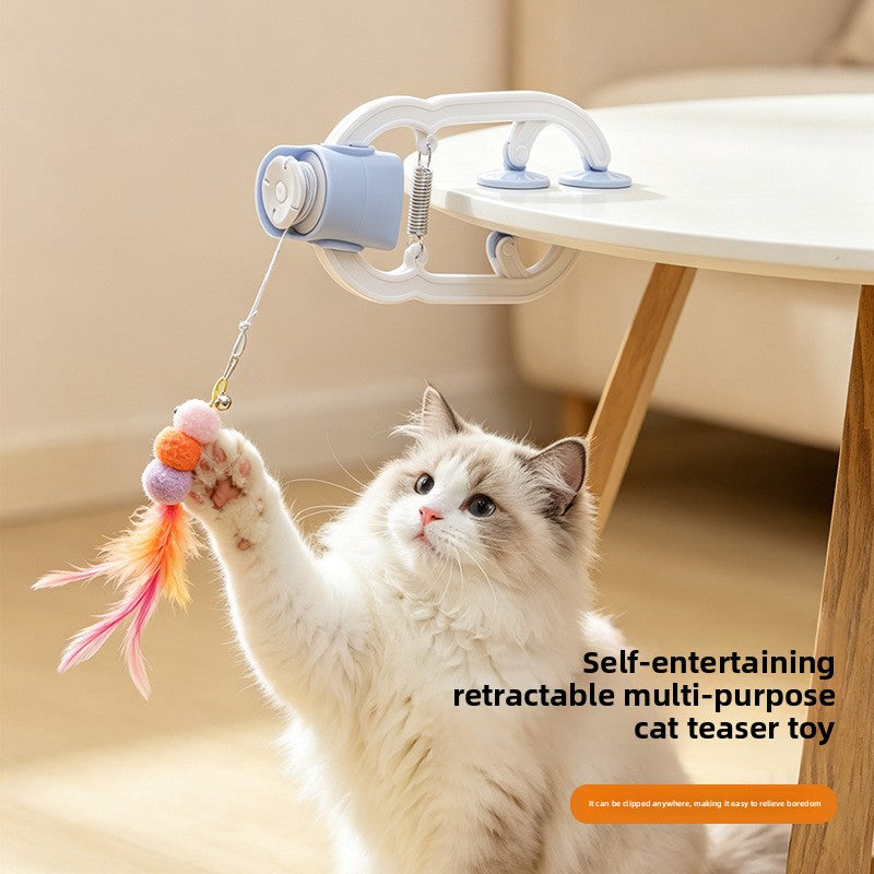 Interactive Automatic Hanging Door Cat Toy
