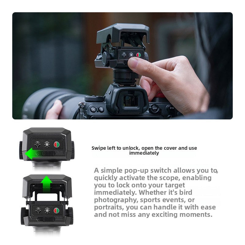 Mingjiang Light Point Sight for Telephoto Lens Focus